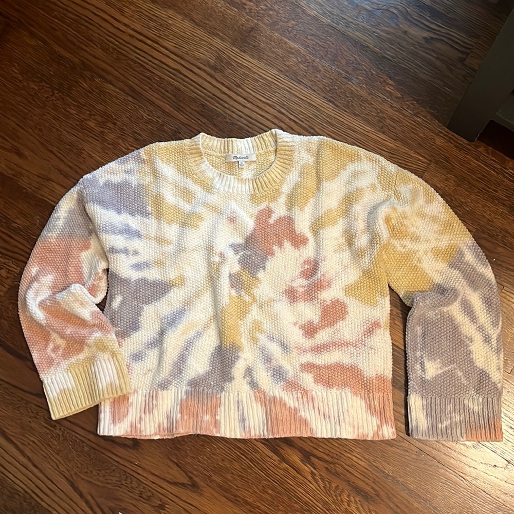 Madewell Tie-Dye Spring Sweater
